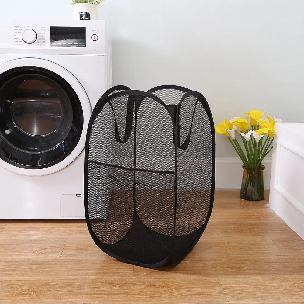 BowLift | CasaFold Fabric Basket | Foldable & Sustainable | Lightweight & Portable | For Laundry & Storage