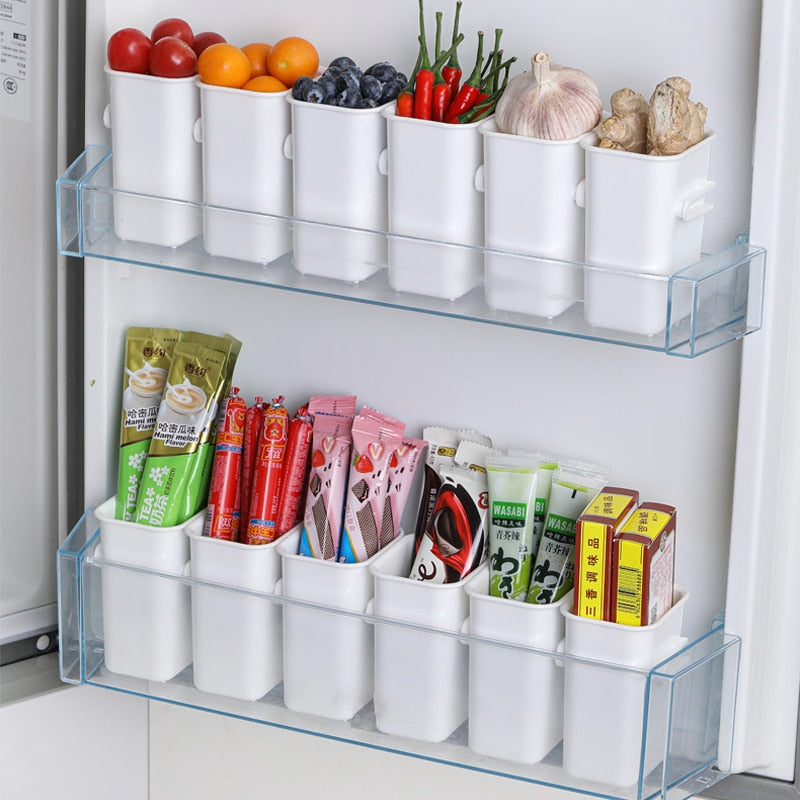 BowLift | Side Door Refrigerator Organizer Food Storage Box