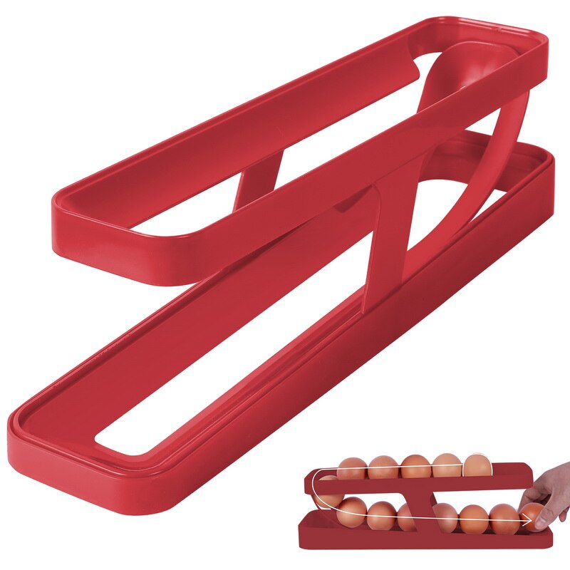 BowLift | Automatic Egg Rolling Holder Organizer Rack