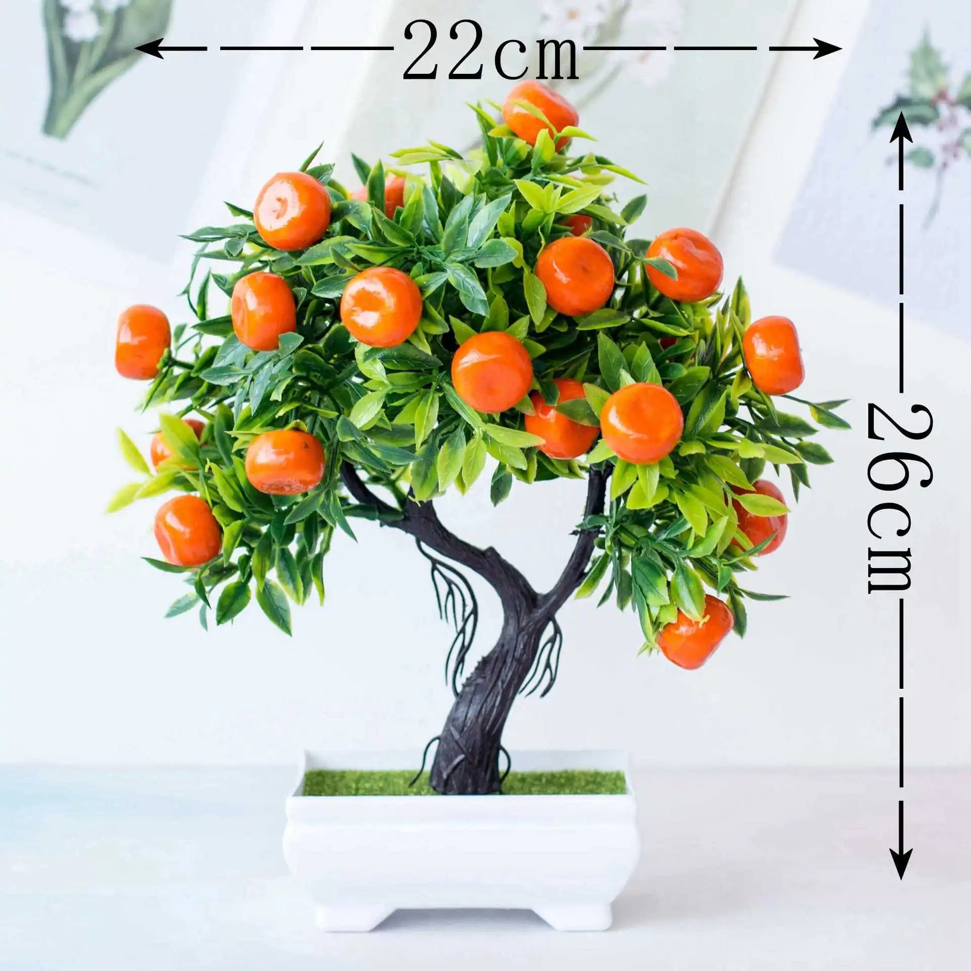 BowLift | Artificial Orange Kumquat Fruit Tree