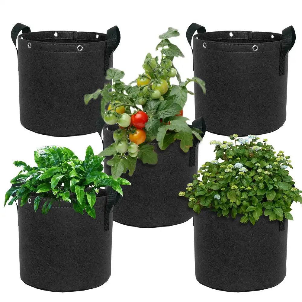BowLift | Felt plant sack with carrying handles – Breathable and durable for garden plants and flowers