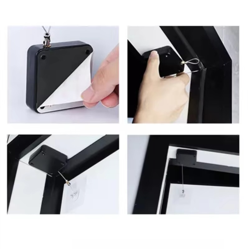 BowLift | Automatic Punch-Free Door Closer with 1lb Force for Wooden and Sliding Doors