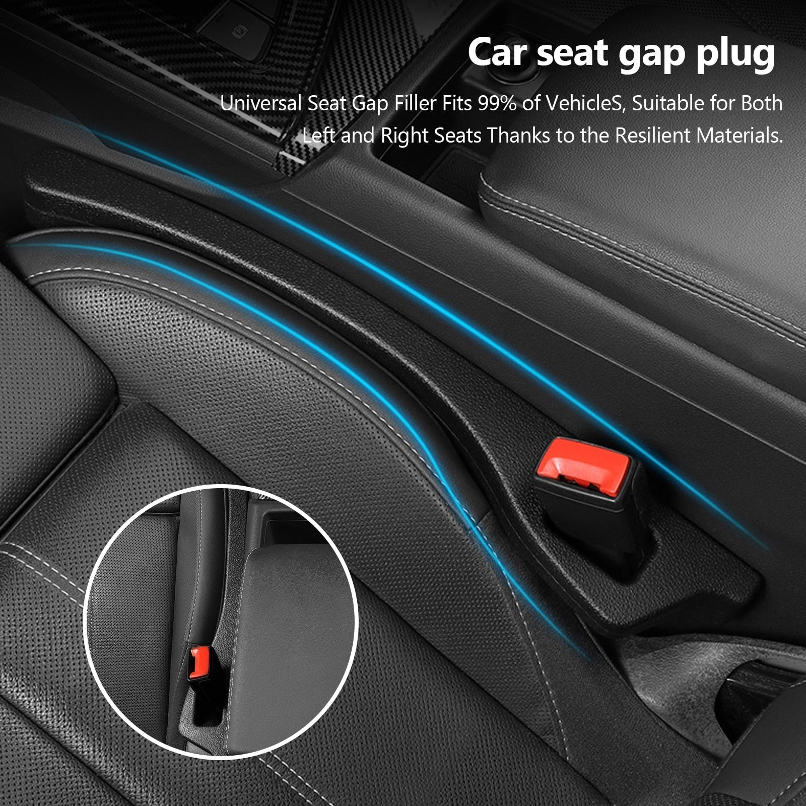 BowLift | 2pcs Car Seat Gap Filler