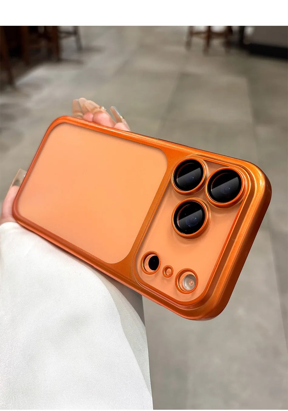 BowLift | Frosted Shield Slim iPhone17 Case