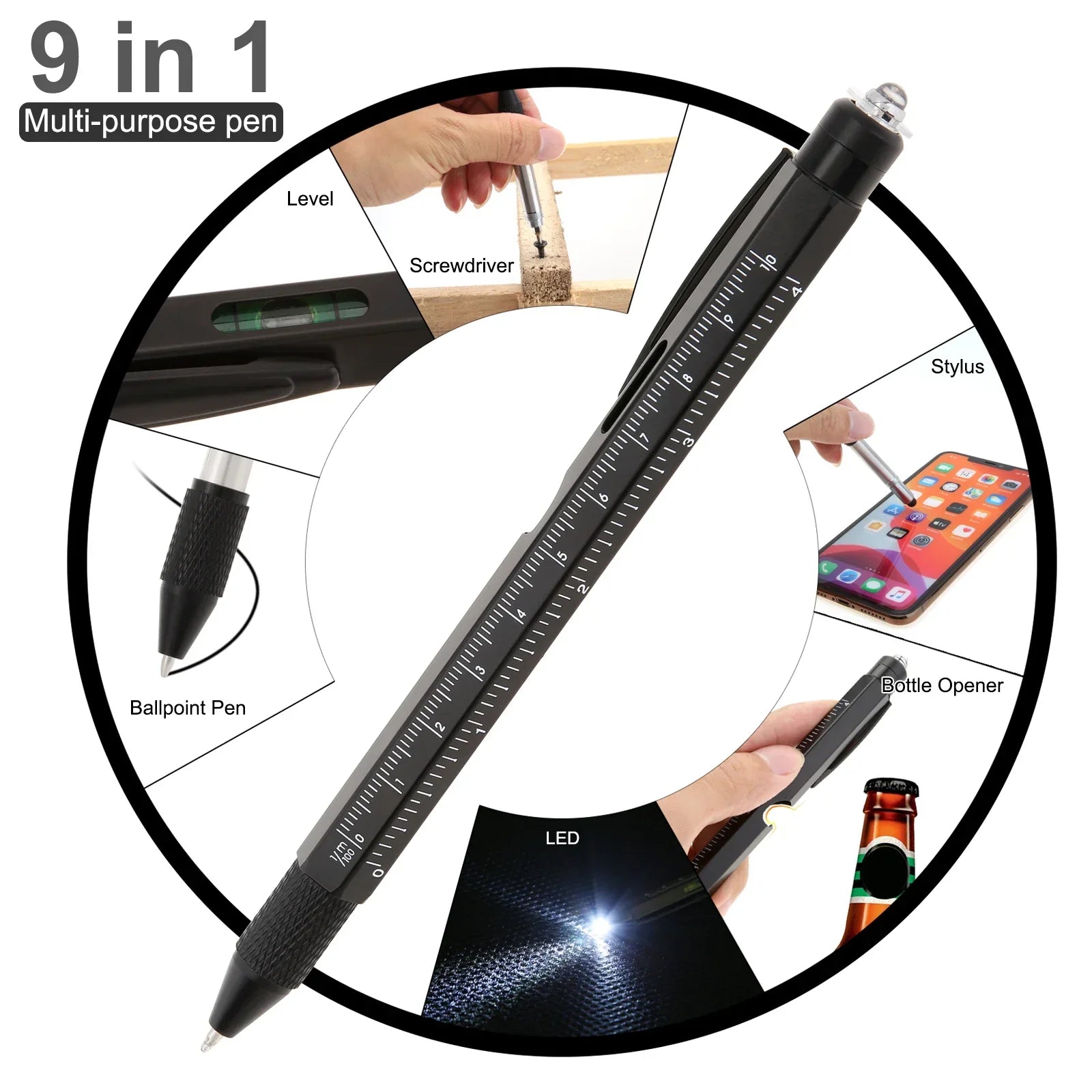 BowLift | 9in1 Multifunctional Task Master Pen