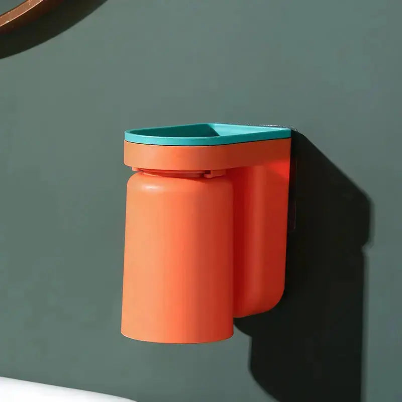 BowLift | Wall-mounted adhesive toothbrush holder – stress-free & tidy storage