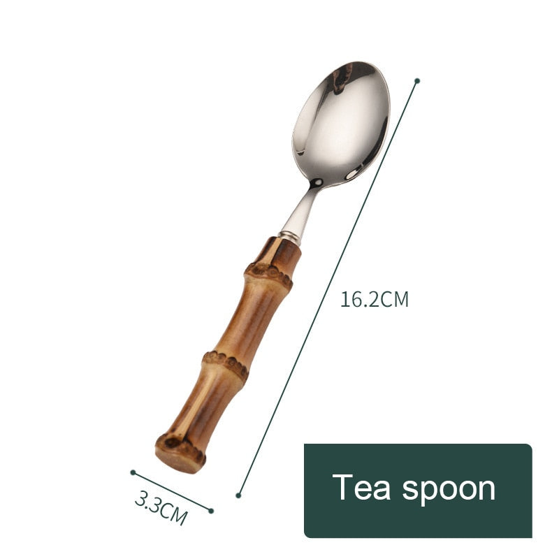 BowLift | Creative Retro Bamboo Cutlery