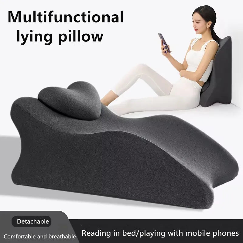 BowLift | Adjustable Lie-On-The-Bed Multitask Pillow