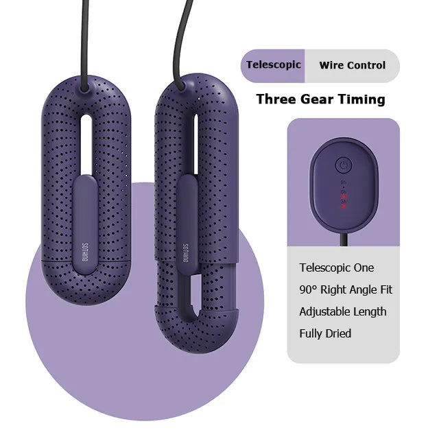 BowLift | Stretchable Wearable Electric Sterilization Shoe Dryer