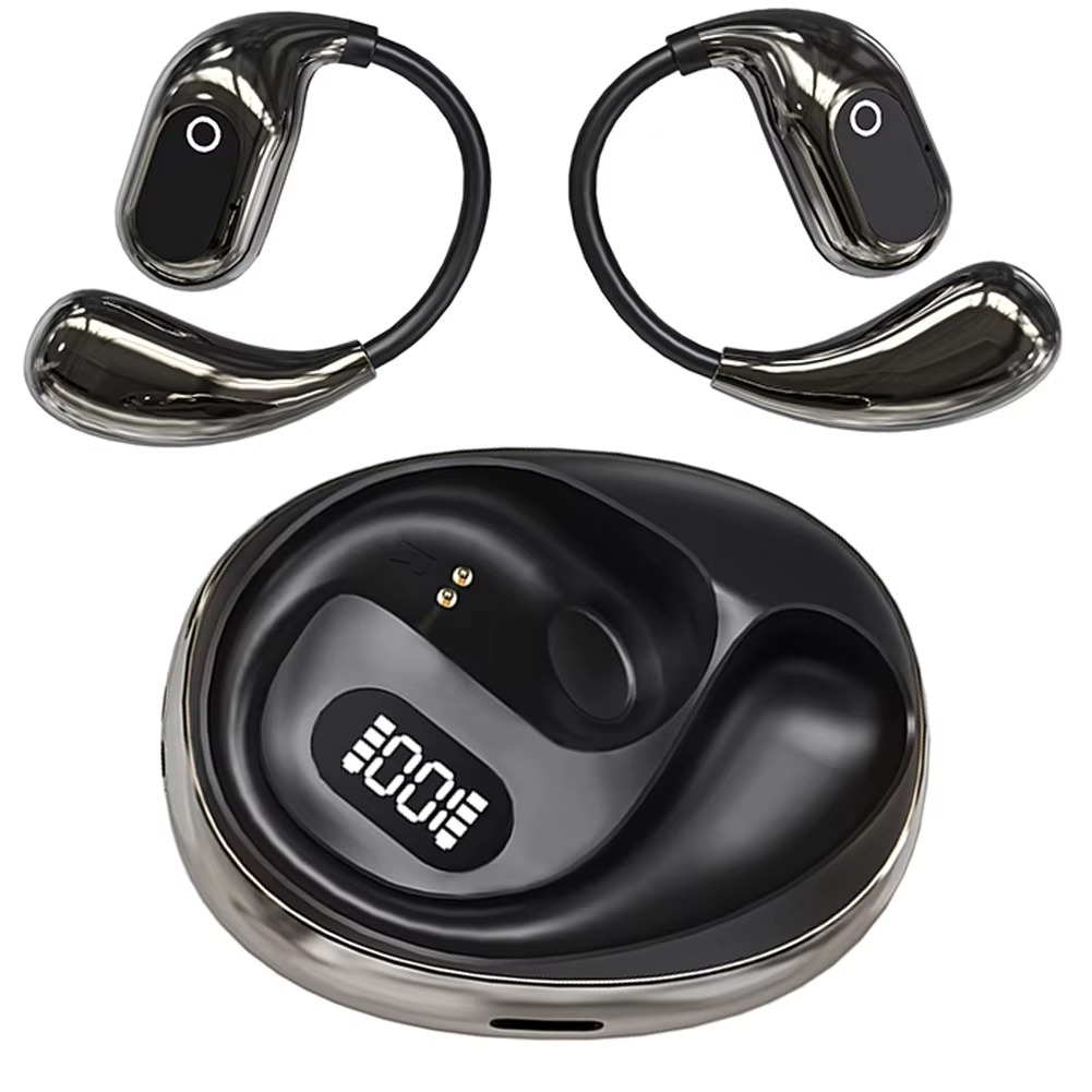 BowLift | AI Smart Translator Earbuds with Bluetooth 5.3, Open-Ear Language Translation Headphones for Travel, Business, and Sports