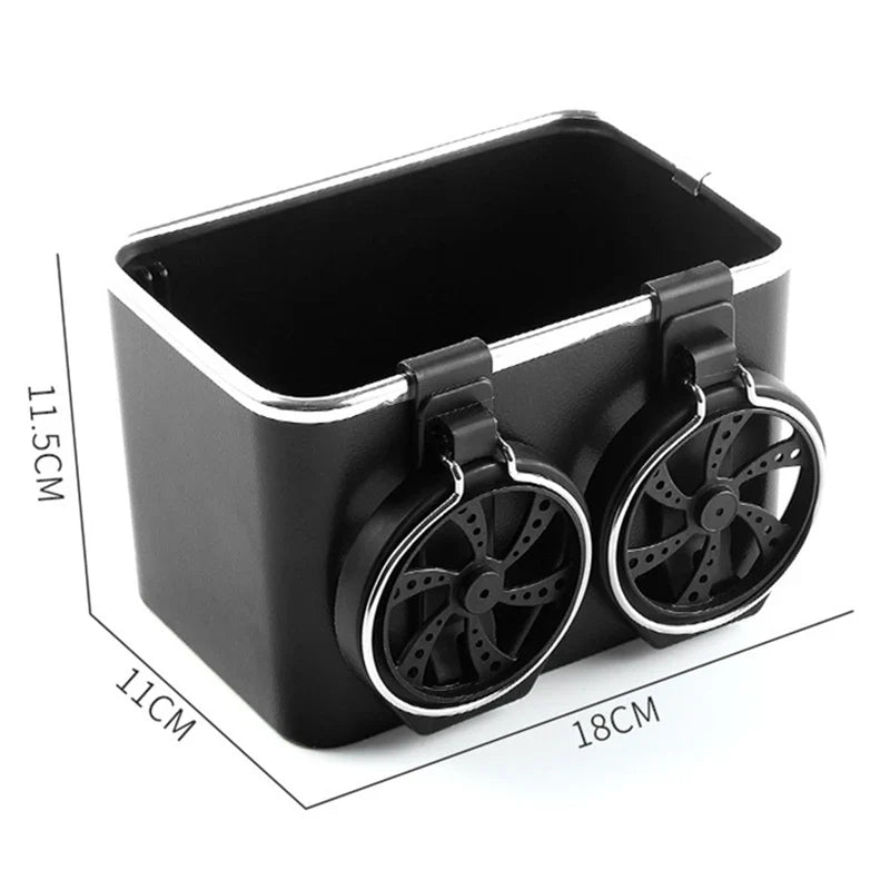 BowLift | Car Armrest Storage Organizer with Cup Holder