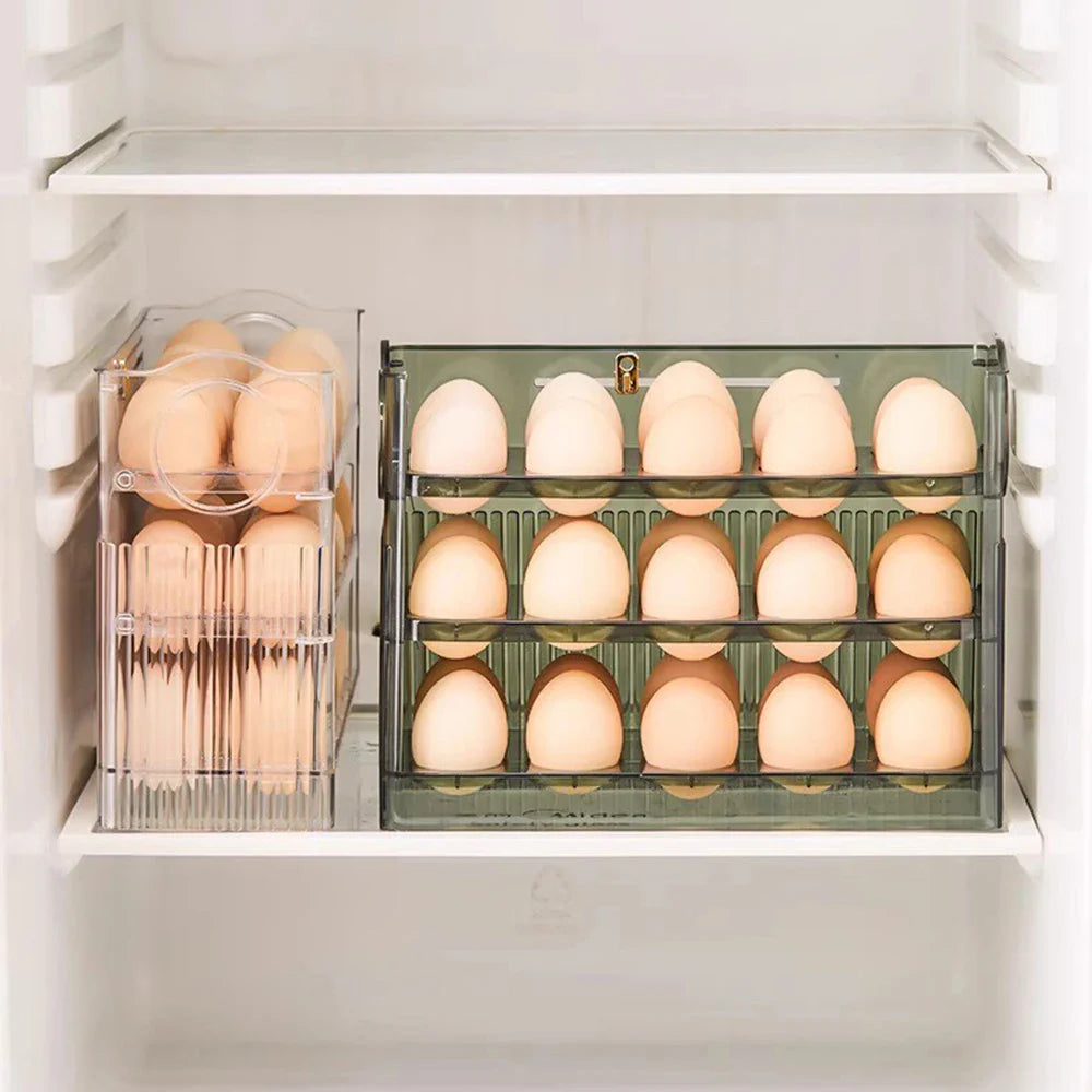 BowLift | 3-layer Flip Egg Storage Box