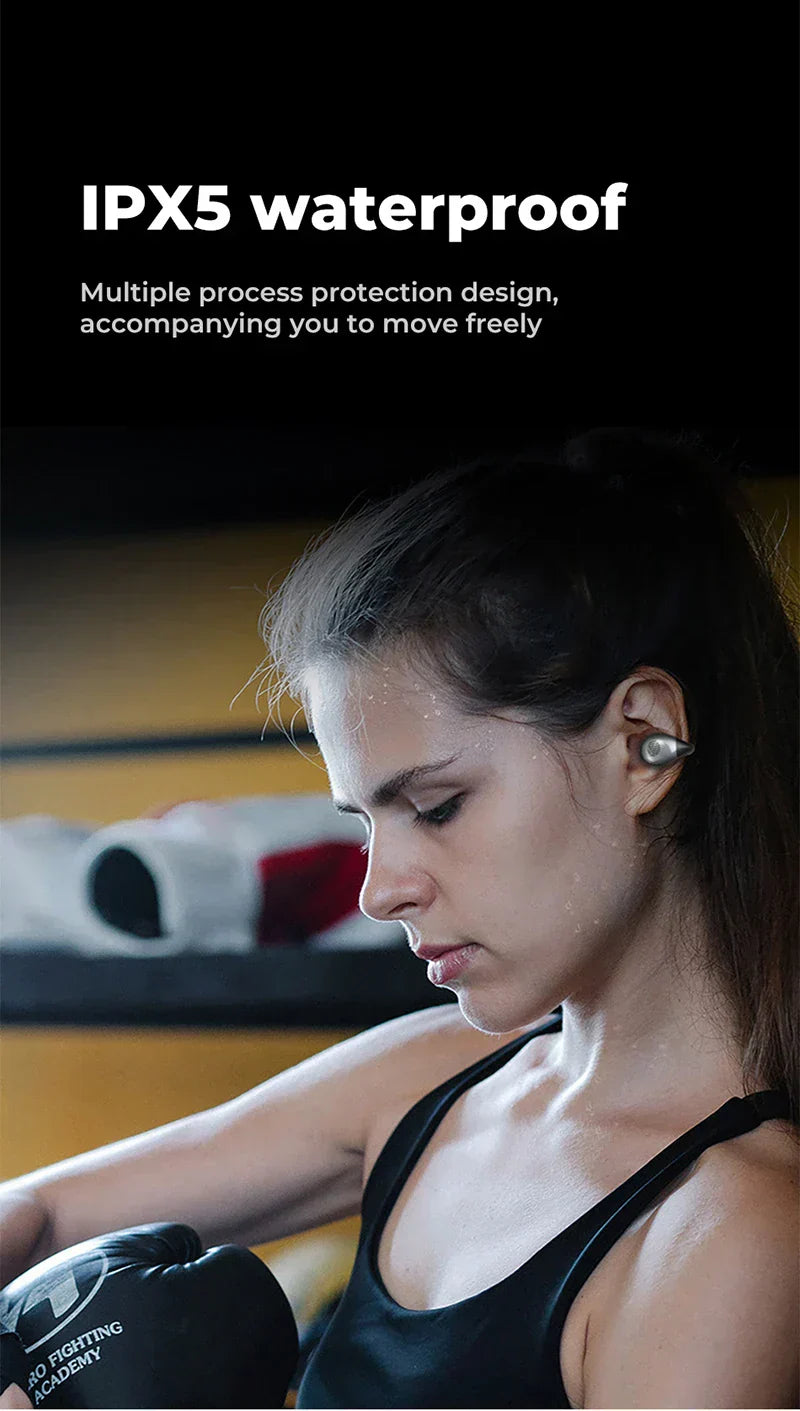 BowLift | Super Lightweight Bone Conduction Bluetooth Wireless Sports Earphones Headphones