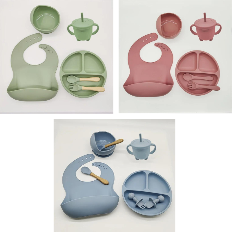BowLift | Silicone Feeding Set for Babies in a Stylish Edition