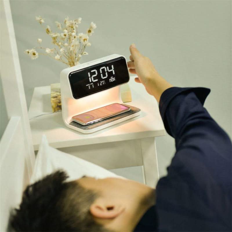 BowLift | Clear LCD Alarm Clock with Dimming Function