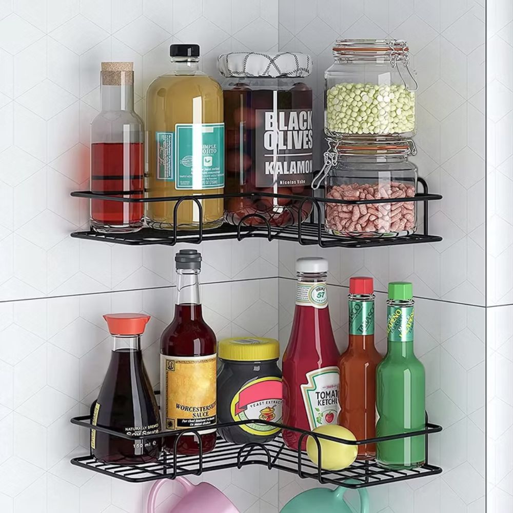 BowLift | Bathroom Corner Storage Shower Caddy