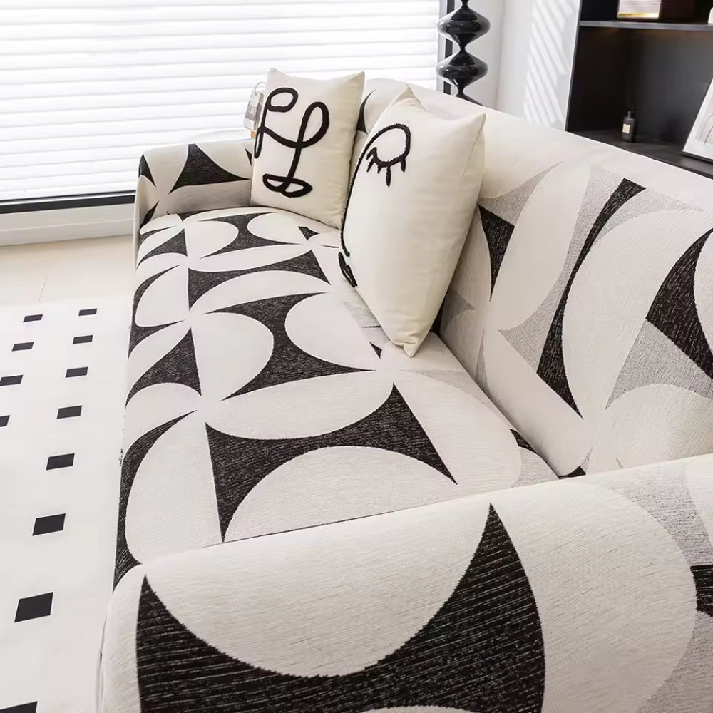BowLift | Windmill Pattern Sofa Cover