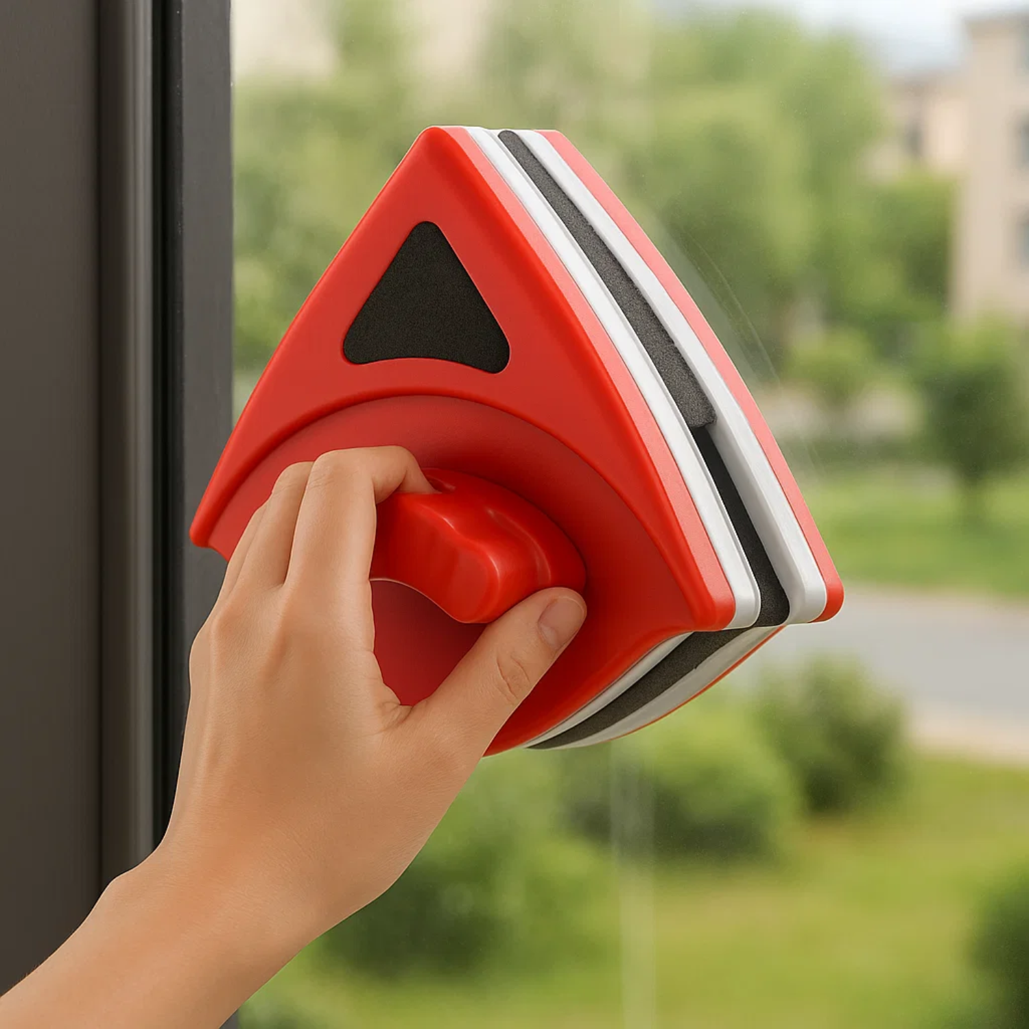 BowLift | Dual-Sided Magnetic Window Cleaner | Streak-Free, Efficient & Ideal for Hard-to-Reach Windows (3-8mm)