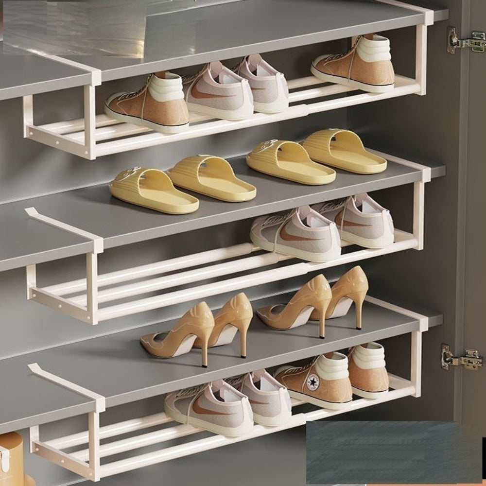 BowLift | Adjustable Metal Under Shelf Shoe Rack