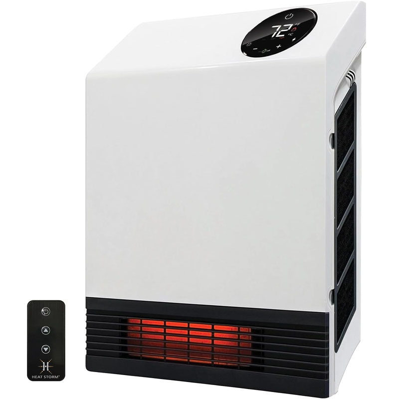 BowLift | 1000W Space Heaters Wall-Mount/Tabletop for Indoor Use Small Space Heaters with  Wireless Remote Control