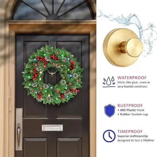 BowLift | Strong Suction Cup Hooks (5kg Load) | Heavy Duty, Weatherproof & Damage-Free Hanging