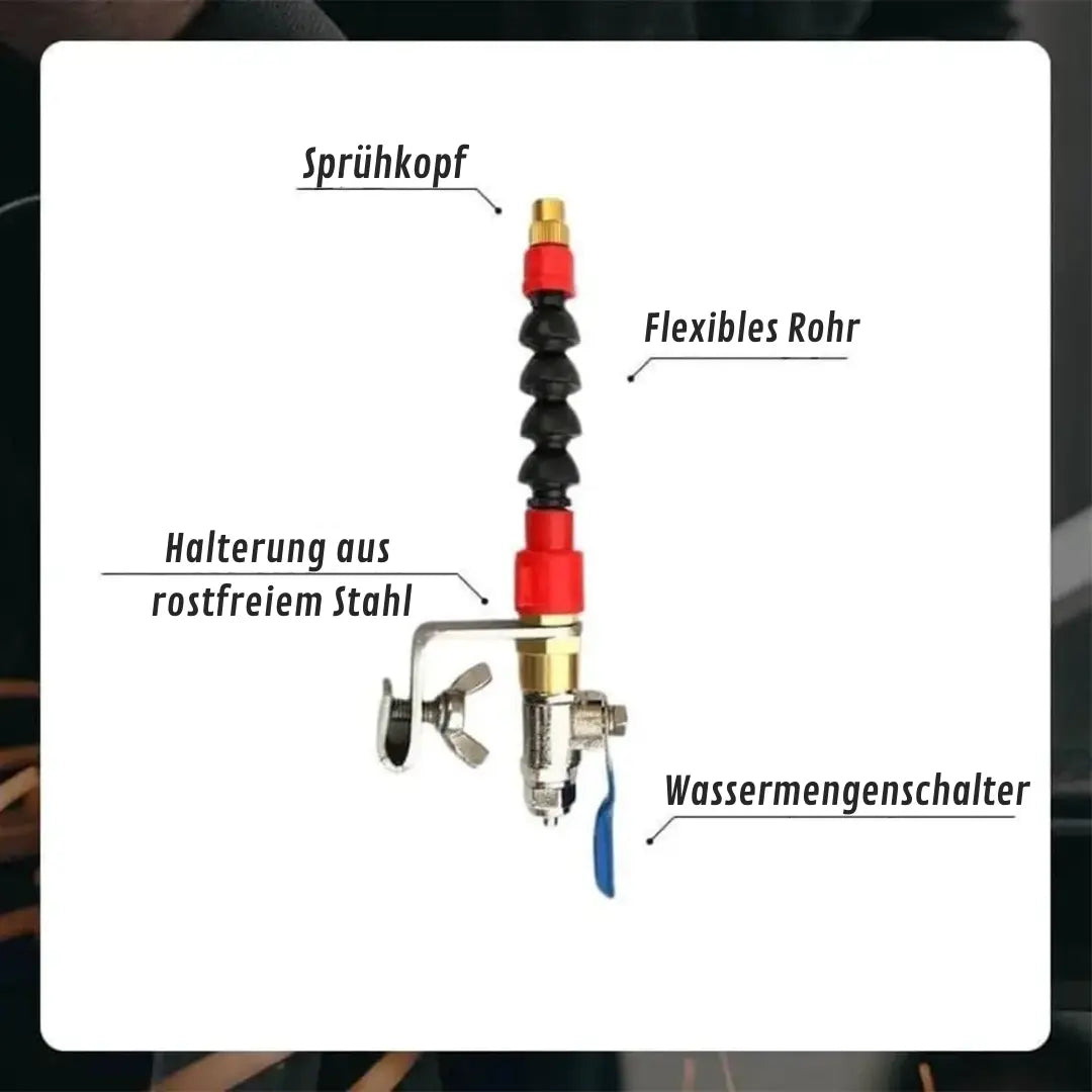 BowLift | Dust-free spray device for perfect cuts – ideal for DIY & household