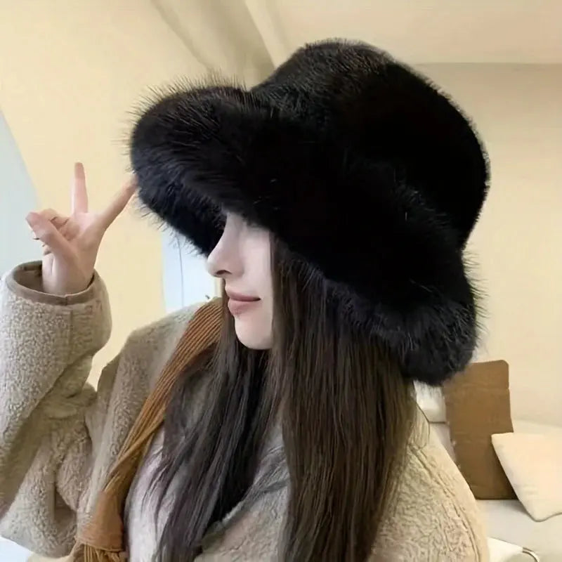 BowLift | Stylish Winter Hat with Fur Lining