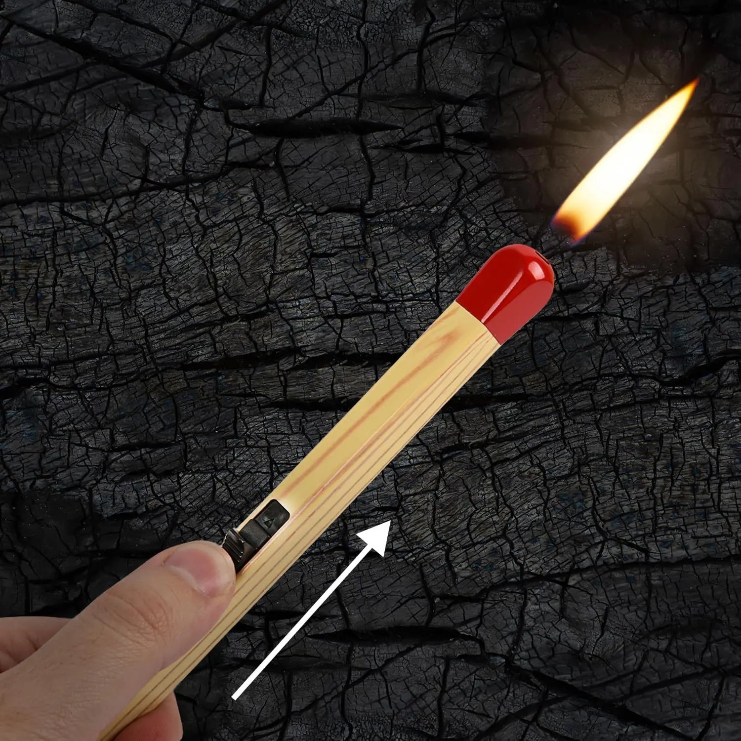 BowLift | Stylish Refillable Butane Lighter in Matchstick Design