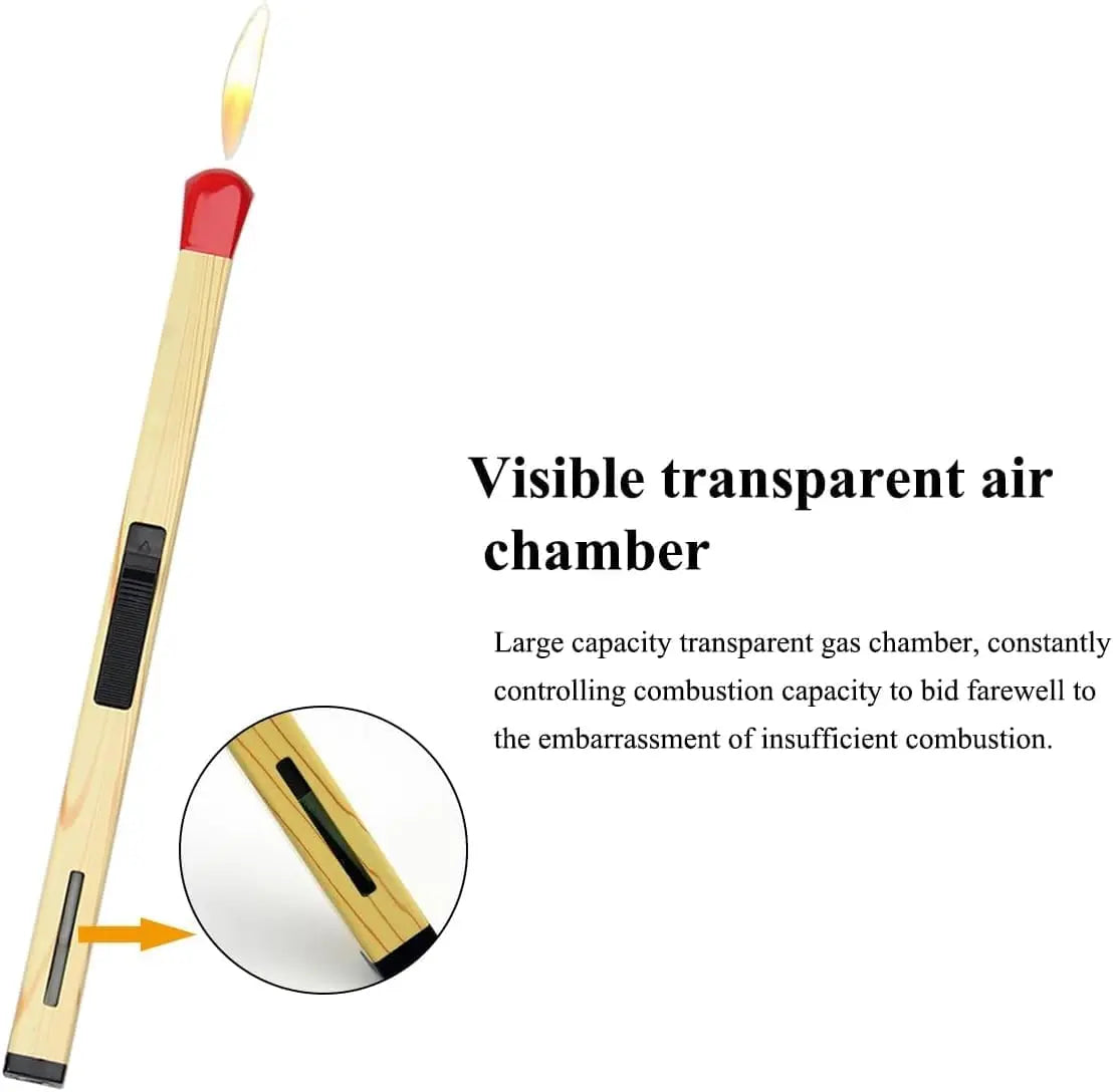 BowLift | Stylish Refillable Butane Lighter in Matchstick Design