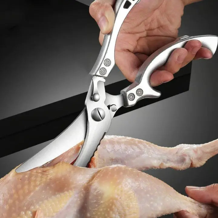 BowLift | Super strong kitchen scissors – stainless steel & effortless cutting