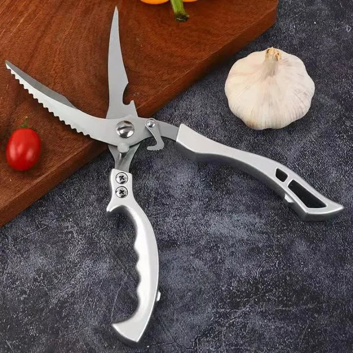BowLift | Super strong kitchen scissors – stainless steel & effortless cutting