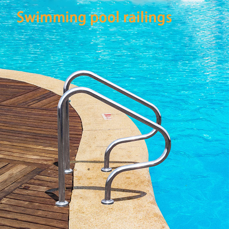 BowLift | Swimming Pool Ladder, 304 Stainless Steel Thickening, No Need For Pre-Embedded Drilling，One
