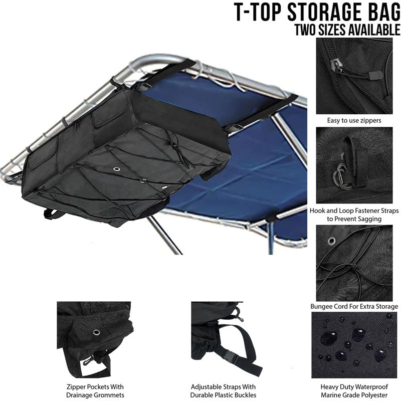 BowLift | T-Top Storage Bag Yacht Waterproof Life Jacket Storage Bag Boat Top Life Jacket Storage Bag