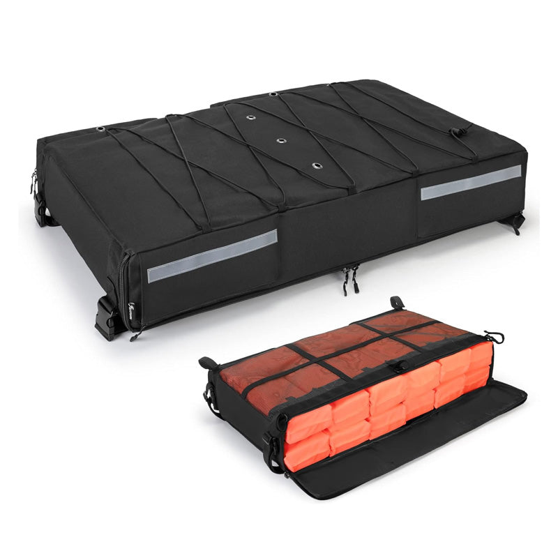 BowLift | Life Jacket Storage Bag, Can Hold 6 Life Jackets, Black Yacht Roof Hanging Bag (Not Including Life Jackets)