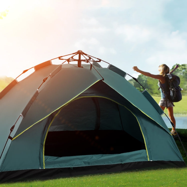 BowLift | TC-014 Outdoor Beach Travel Camping Automatic Spring Multi-Person Tent For 2 People (Green)