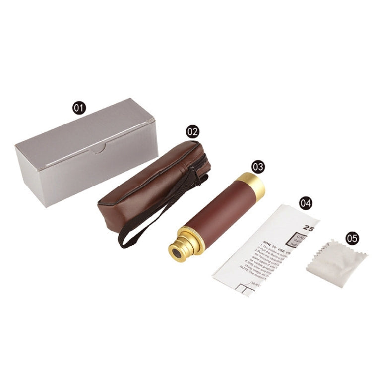 BowLift | 25x32 Pirate High-Performance Monocular Pocket Telescope, Style: Standard