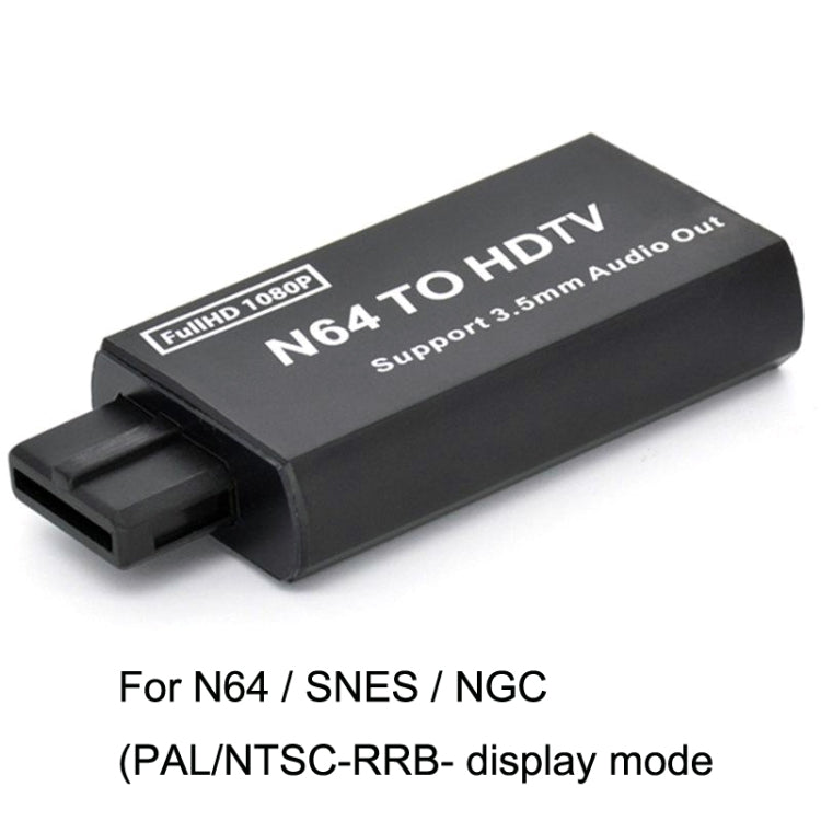 BowLift | For Nintendo N64 / SNES / NGC / SFC Adapter N64 to HDMI Converter