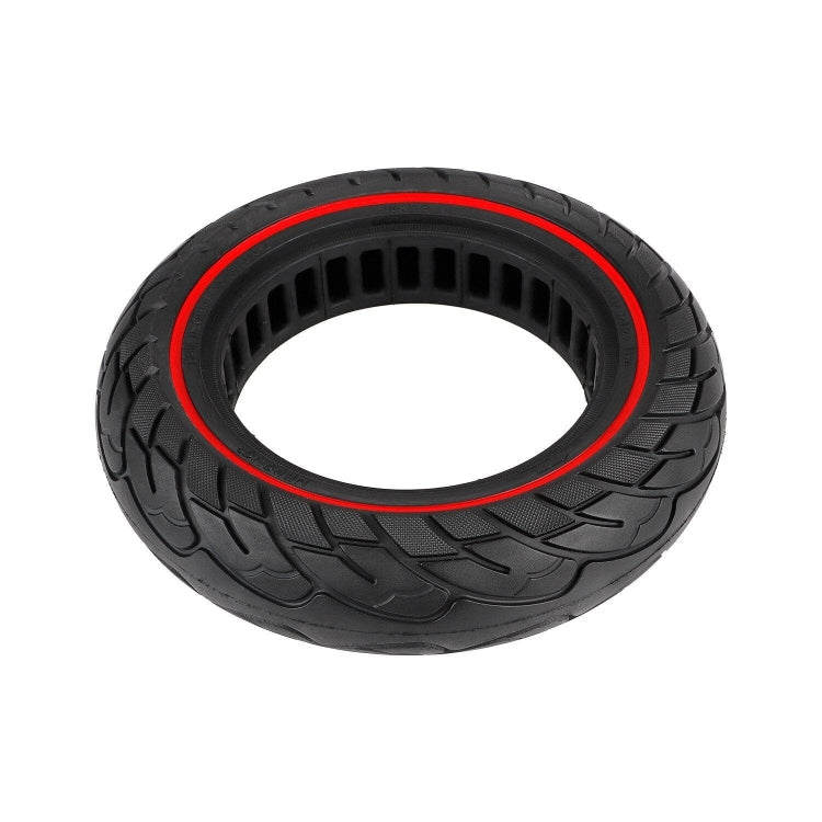 BowLift | For Ninebot Max G30 10 X 2.5 Inch (60/70-6.5) Scooter Solid Rubber Tire Red Line