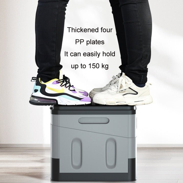 BowLift | Auto Folding Portable Toilet Outdoor Emergency Mobile Toilet (Dark Gray)