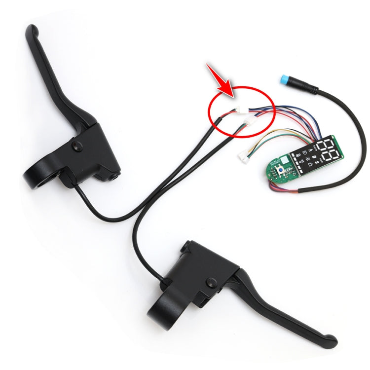 BowLift | For Xiaomi Electric Scooter Pro/Pro 2/1S Four-Wire Dual Brake Bluetooth Board Set, Specification: With Switch Panel