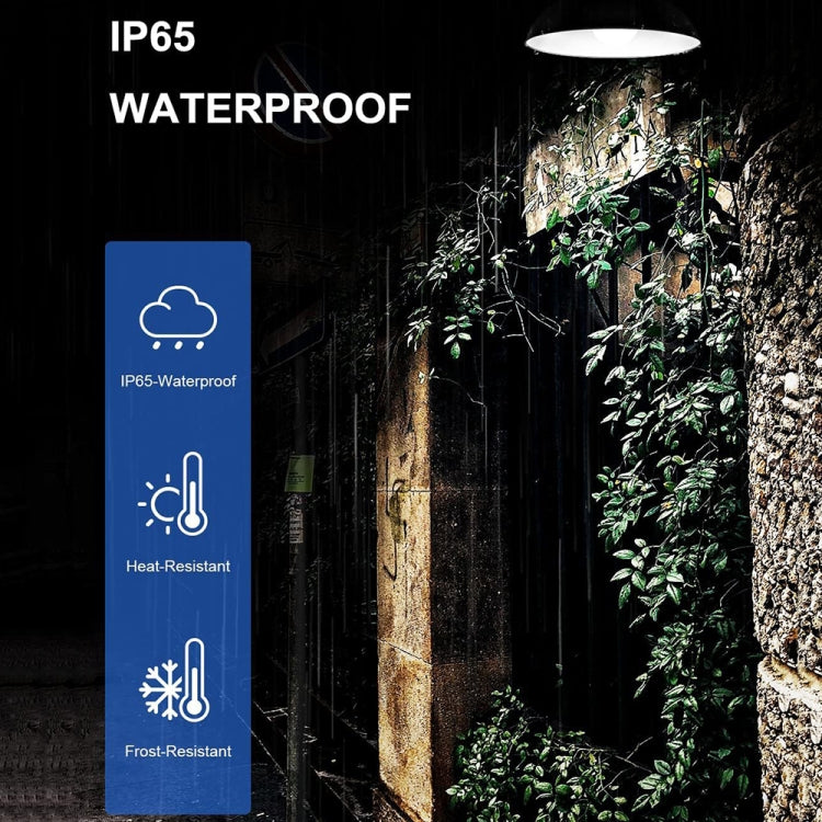 BowLift | IP65 Waterproof Outdoor Solar LED Pendant Light Indoor Lighting, Specification: Double White Light with Remote Control