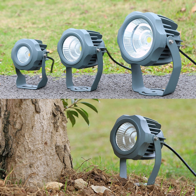 BowLift | LED floodlight COB outdoor waterproof spotlight billboard lights garden lamp, Color: 30W 7 colors