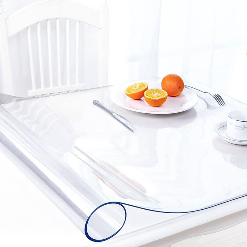 BowLift | Upgraded Transparent Vinyl Table Runner Protector Pvc Table Runner Cover, Rectangular Plastic Table Runner Protector