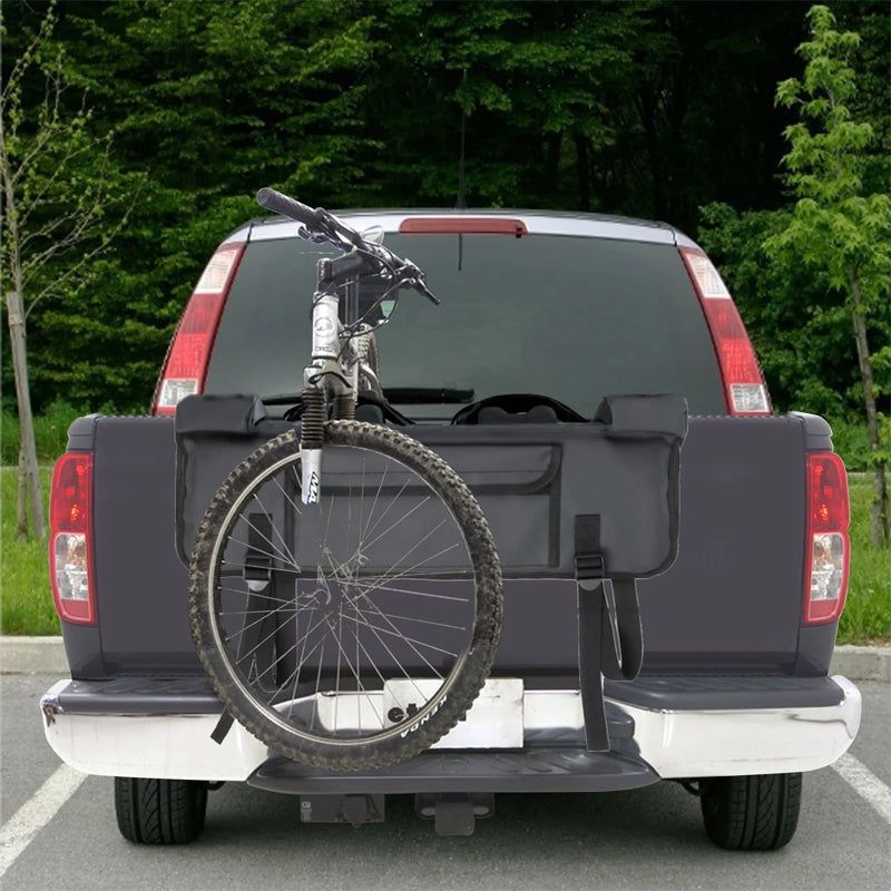 BowLift | Truck Tailgate Pad Bicycles Rear Fixed Protective Tail Cushion Bike Tailgate Cover Protection Pad Mtb Pick-Up Pad Car Accessory