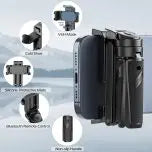 BowLift | Bag tripod with retractable handle and remote control