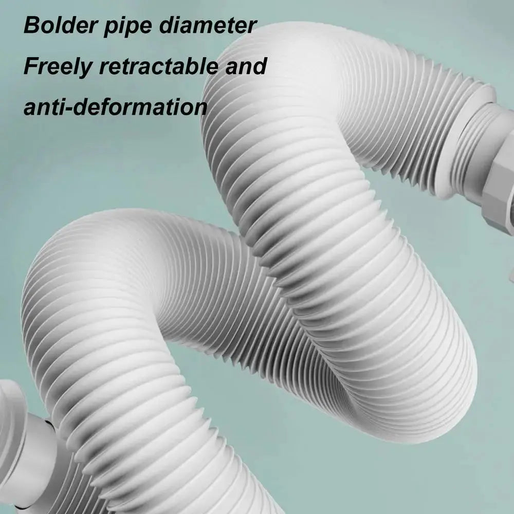 BowLift | Telescoping Multi-Purpose Drain Hose Set – Odor Prevention & Easy Installation