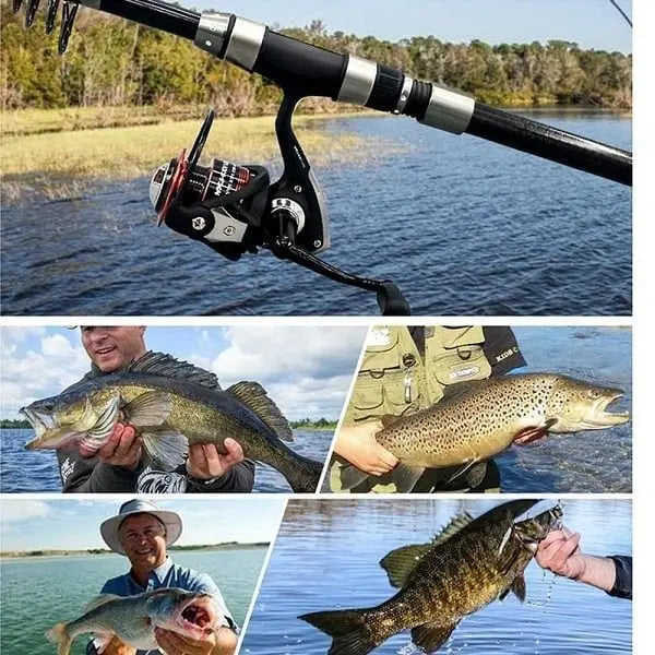 BowLift | Telescopic Fishing Rod – Compact & easy to transport