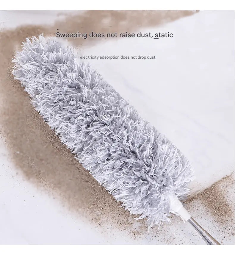 BowLift | Telescopic Microfiber Dust Cloth – Washable & with Electrostatic Effect