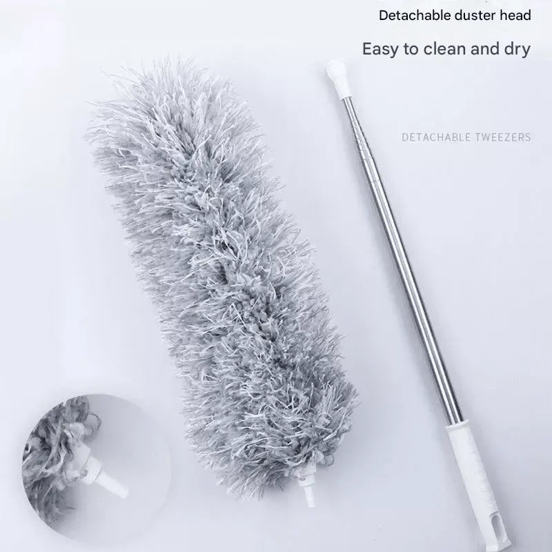 BowLift | Telescopic Microfiber Dust Cloth – Washable & with Electrostatic Effect