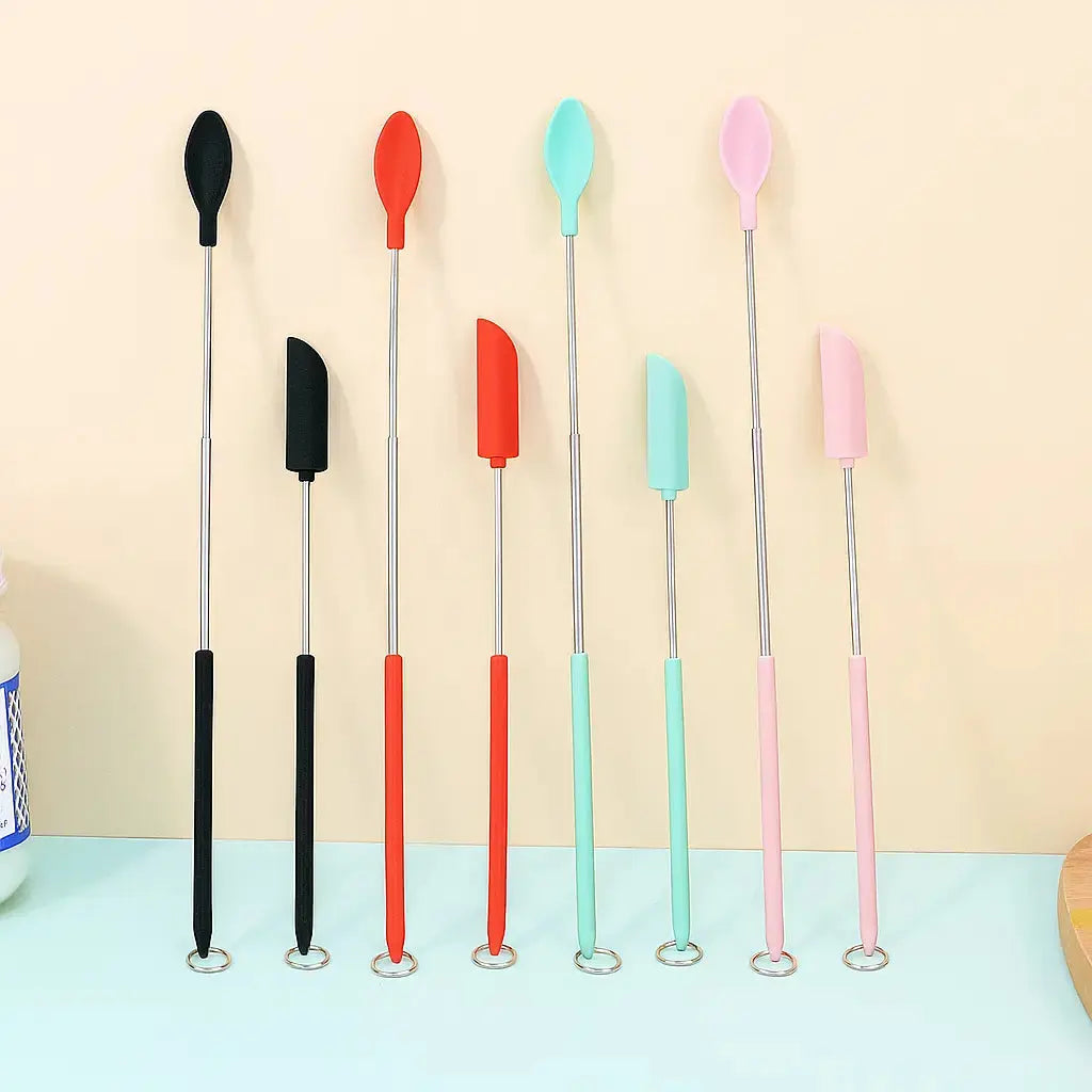 BowLift | Telescopic Silicone Scraper – Adjustable Kitchen Helper for Thorough Scraping